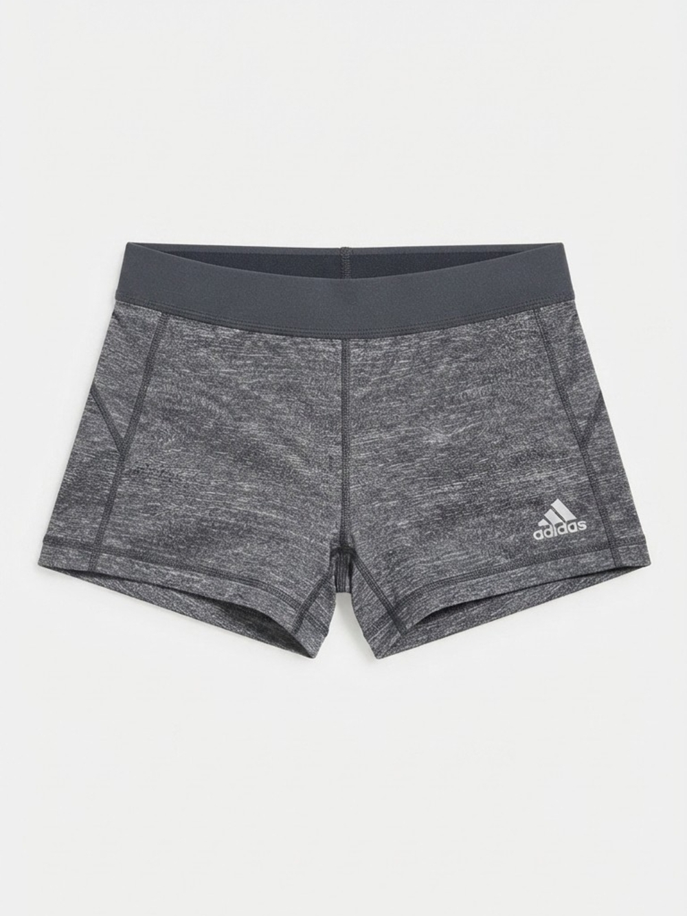 adidas Women's Grey Heather Athletic Shorts